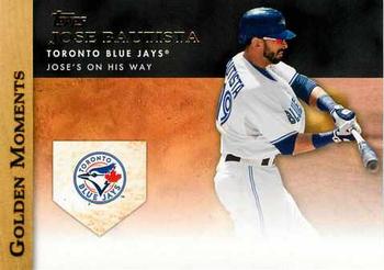 2012 Topps - Golden Moments (Series 2) #GM-6 Jose Bautista Front