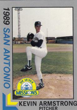 1989 Best San Antonio Missions - Platinum #6 Kevin Armstrong Front