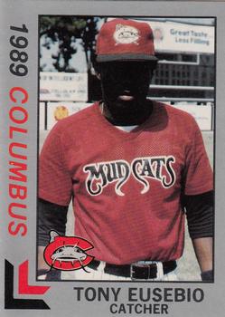 1989 Best Columbus Mudcats - Platinum #15 Tony Eusebio Front