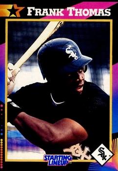 1992 Kenner Starting Lineup Cards #6705206140 Frank Thomas Front
