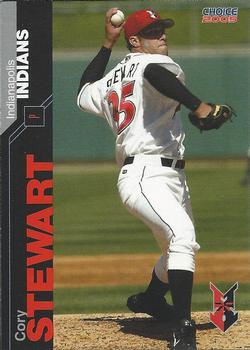 2005 Choice Indianapolis Indians #27 Cory Stewart Front