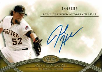 2012 Topps Tier One - Crowd Pleaser Autographs #CPA-JHA Joel Hanrahan Front