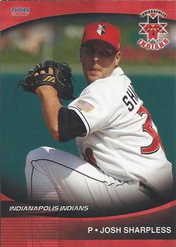 2007 Choice Indianapolis Indians #23 Josh Sharpless Front