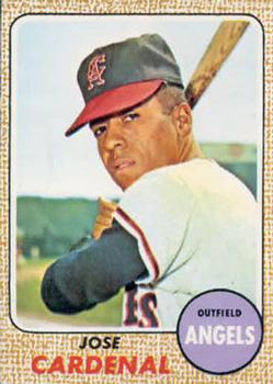 1968 Topps #102 Jose Cardenal Front