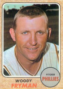 1968 Topps #112 Woody Fryman Front