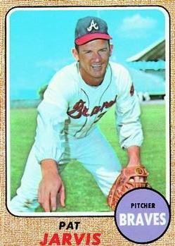 1968 Topps #134 Pat Jarvis Front