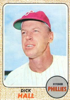 1968 Topps #17 Dick Hall Front