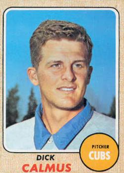 1968 Topps #427 Dick Calmus Front
