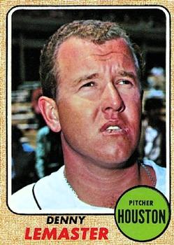1968 Topps #491 Denny Lemaster Front