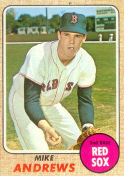 1968 Topps #502 Mike Andrews Front