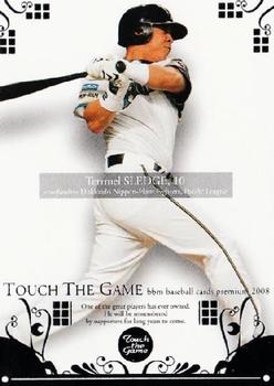 2008 BBM Touch The Game #008 Terrmel Sledge Front