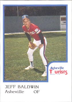 1986 ProCards Asheville Tourists #NNO Jeff Baldwin Front