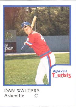 1986 ProCards Asheville Tourists #NNO Dan Walters Front