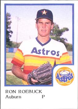 1986 ProCards Auburn Astros #20 Ron Roebuck Front