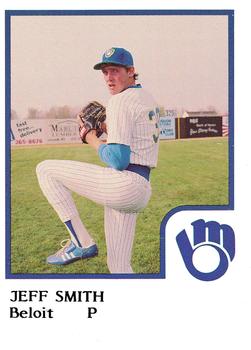 1986 ProCards Beloit Brewers #23 Jeff Smith Front
