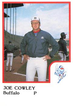 1986 ProCards Buffalo Bisons #NNO Joe Cowley Front