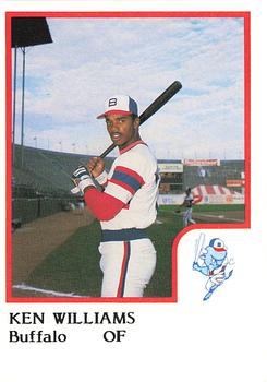 1986 ProCards Buffalo Bisons #NNO Ken Williams Front