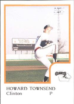 1986 ProCards Clinton Giants #NNO Howard Townsend Front