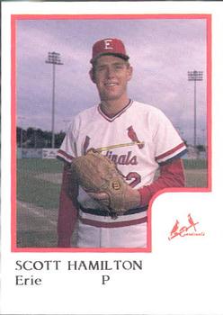 1986 ProCards Erie Cardinals #NNO Scott Hamilton Front