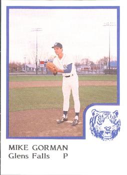 1986 ProCards Glens Falls Tigers #7 Mike Gorman Front
