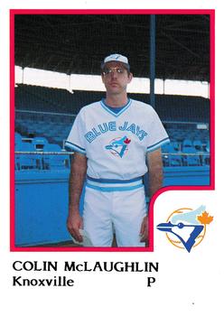 1986 ProCards Knoxville Blue Jays #NNO Colin McLaughlin Front