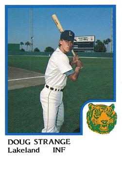 1986 ProCards Lakeland Tigers #NNO Doug Strange Front