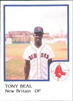 1986 ProCards New Britain Red Sox #NNO Tony Beal Front
