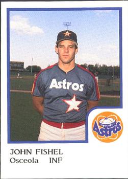 1986 ProCards Osceola Astros #NNO John Fishel Front