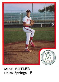 1986 ProCards Palm Springs Angels #5 Mike Butler Front