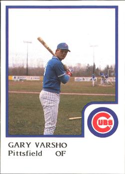 1986 ProCards Pittsfield Cubs #24 Gary Varsho Front