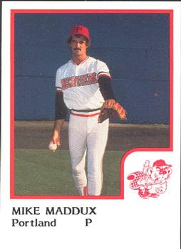 1986 ProCards Portland Beavers #NNO Mike Maddux Front