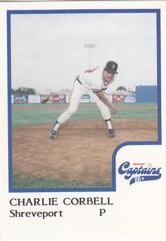 1986 ProCards Shreveport Captains #5 Charlie Corbell Front
