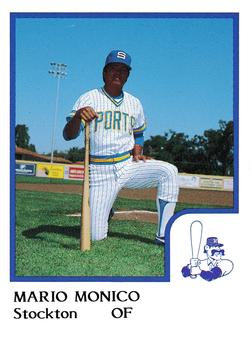 1986 ProCards Stockton Ports #17 Mario Monico Front