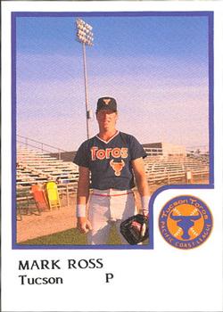 1986 ProCards Tucson Toros #20 Mark Ross Front