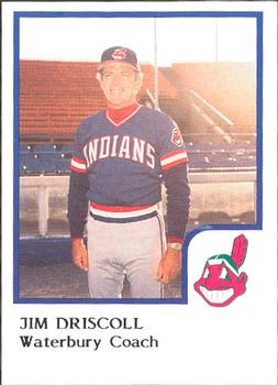 1986 ProCards Waterbury Indians #7 Jim Driscoll Front