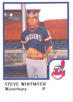 1986 ProCards Waterbury Indians #25 Steve Whitmyer Front