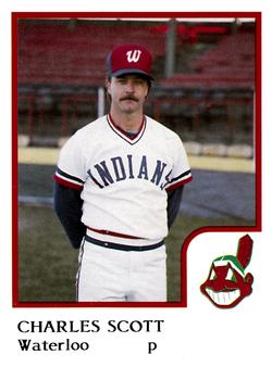 1986 ProCards Waterloo Indians #25 Charles Scott Front