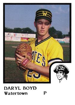 1986 ProCards Watertown Pirates #4 Daryl Boyd Front