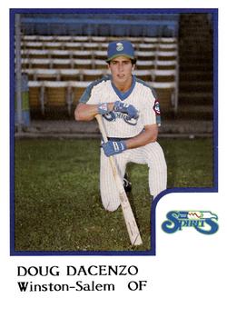 1986 ProCards Winston-Salem Spirits #NNO Doug Dascenzo Front