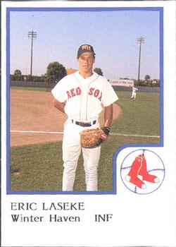 1986 ProCards Winter Haven Red Sox #NNO Eric Laseke Front