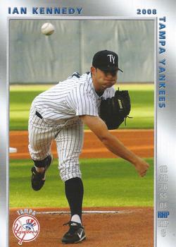 2008 Grandstand Tampa Yankees #17 Ian Kennedy Front