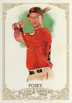 2012 Topps Allen & Ginter #47 Buster Posey Front