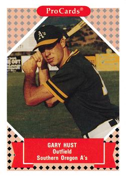 1991-92 ProCards Tomorrow's Heroes #134 Gary Hust Front
