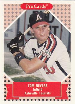 1991-92 ProCards Tomorrow's Heroes #234 Tom Nevers Front