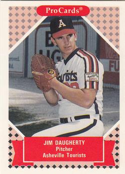 1991-92 ProCards Tomorrow's Heroes #235 Jim Dougherty Front
