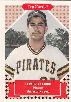 1991-92 ProCards Tomorrow's Heroes #311 Hector Fajardo Front