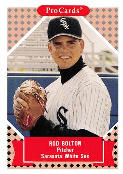1991-92 ProCards Tomorrow's Heroes #45 Rod Bolton Front