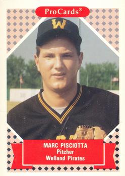 1991-92 ProCards Tomorrow's Heroes #314 Marc Pisciotta Front