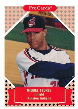 1991-92 ProCards Tomorrow's Heroes #55 Miguel Flores Front