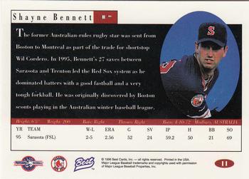 1996 Best #11 Shayne Bennett Back